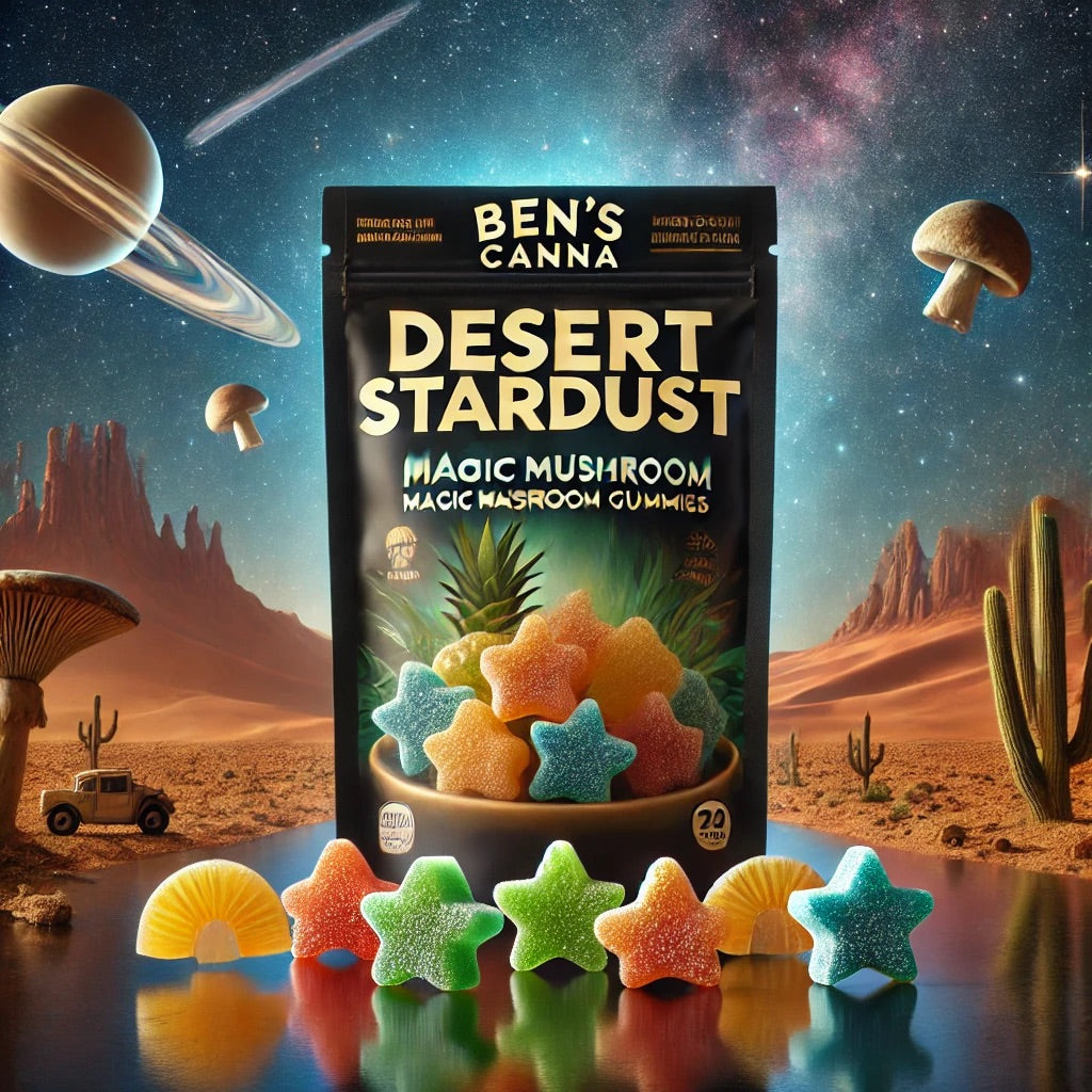 Desert Stardust Magic Mushrooms Review: A Cosmic Journey with Ben’s Canna