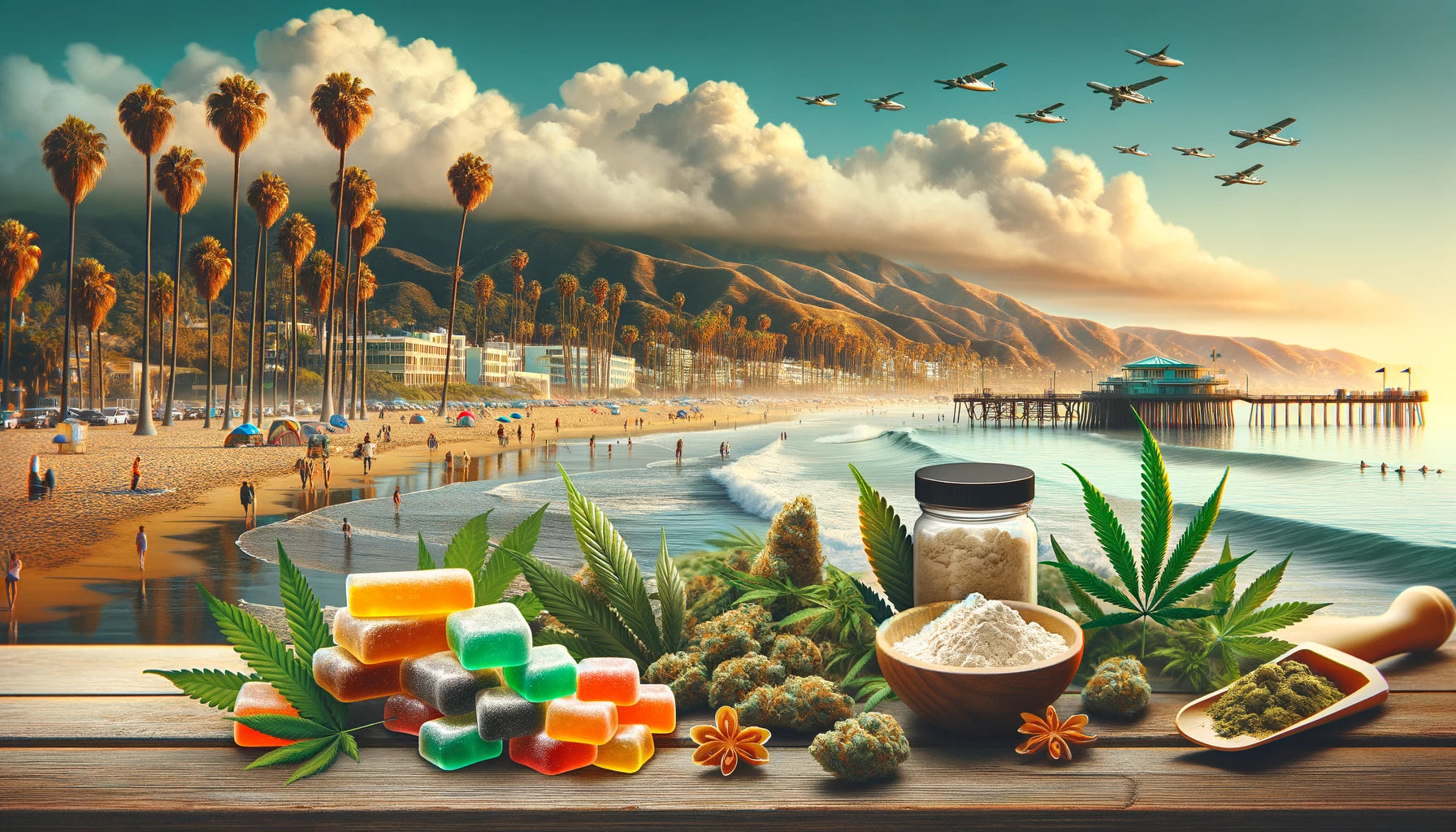 Psychedelic Gummies & THC-Infused Edibles and Beverages