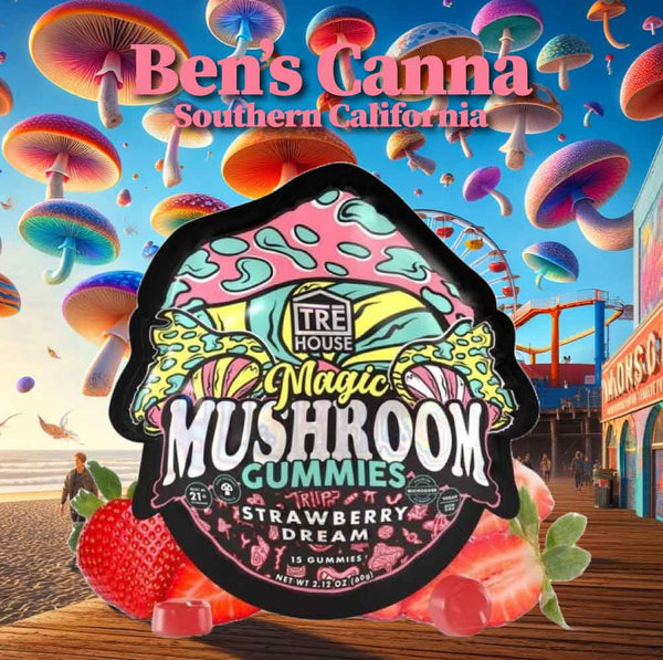 California Magic Shroom Gummies | Trē House - Available at Ben's Canna