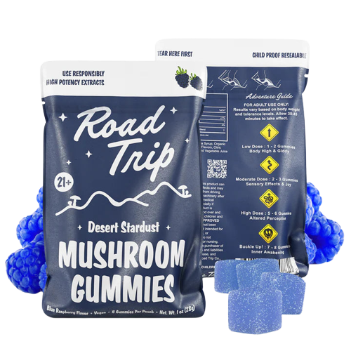 Road Trip Desert Stardust – Legal Mushroom Gummies