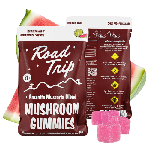 Road Trip Amanita Muscaria – Legal Mushroom Gummies