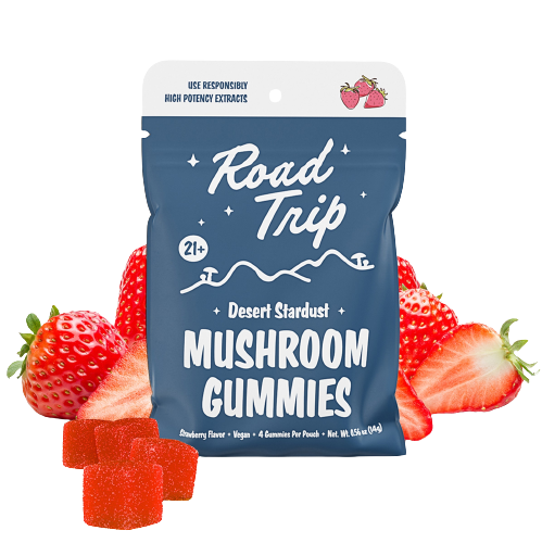 Desert Stardust Magic Mushroom Gummies - Strawberry.