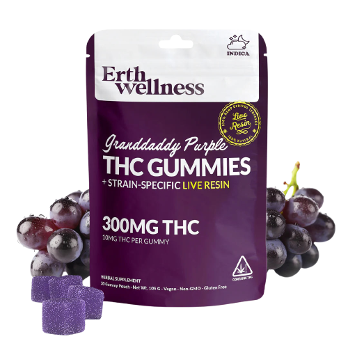 Granddaddy Purple Δ9 THC Gummies - Live Resin | 2.0