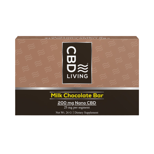 Milk Chocolate Bar (200mg Nano CBD) 26g Box
