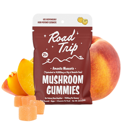Amanita Muscaria Magic Mushroom Gummies - Peach.