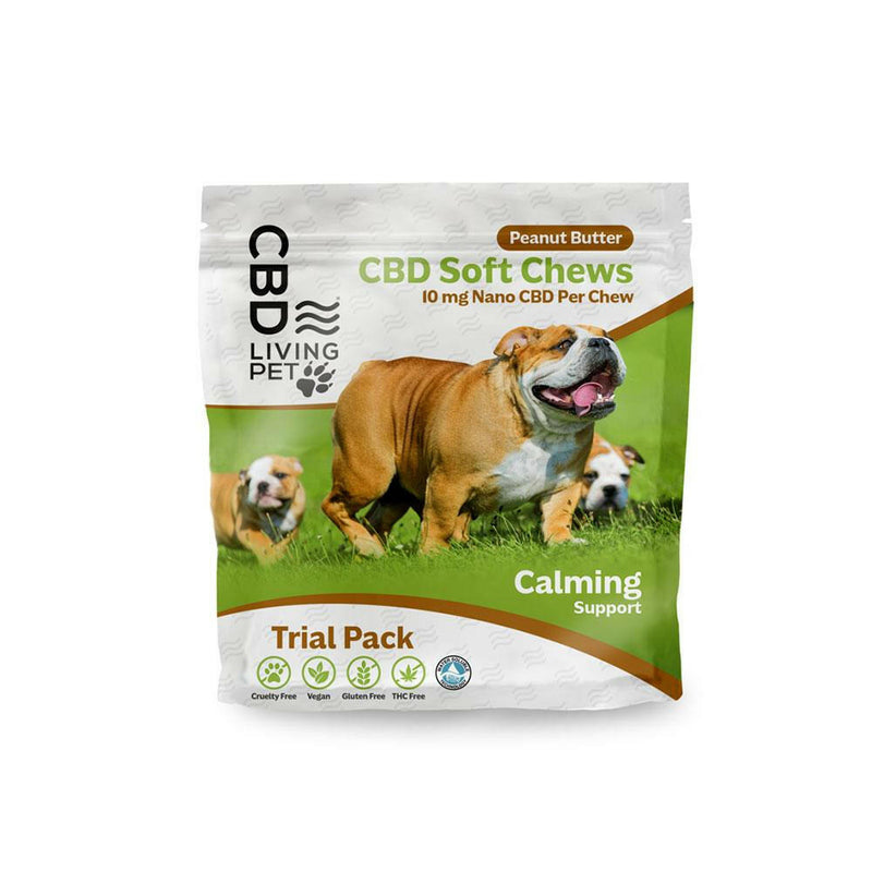CBD Chews for Dogs 10mg - Peanut Butter Calming Chews