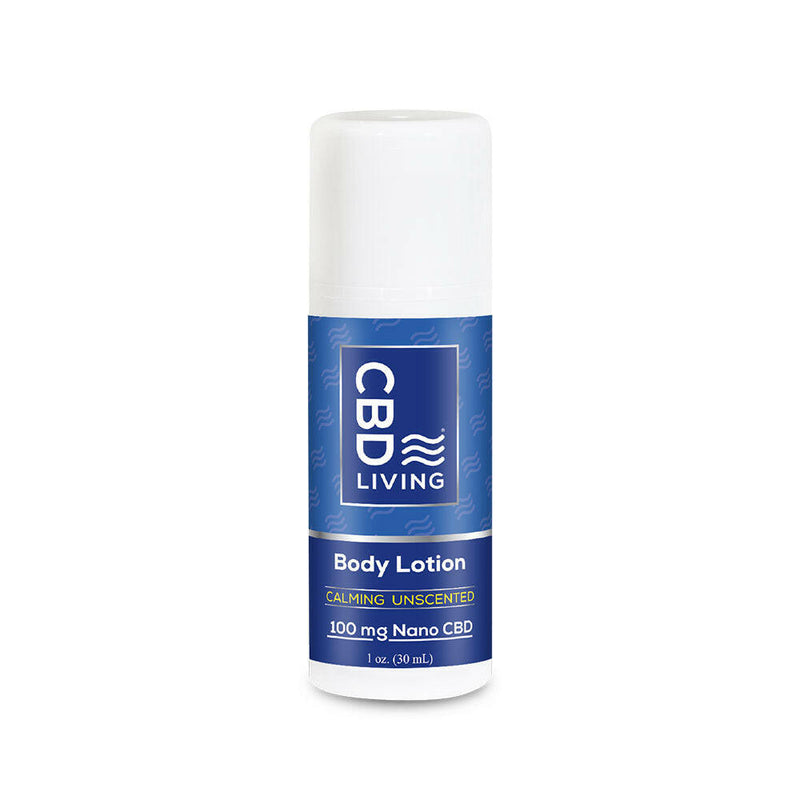 CBD Living Unscented Lotion (100mg)